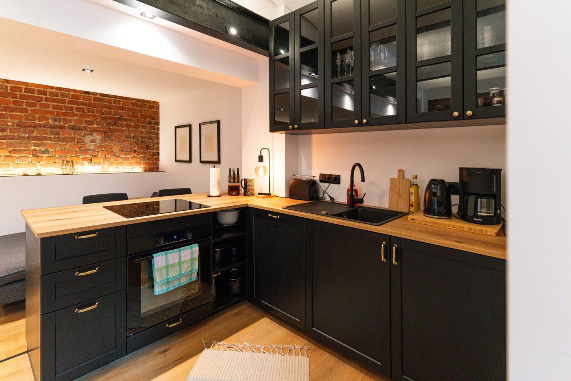 Apartment "Zum Kutscherhaus" Lipcse Kültér fotó
